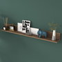 Hanah Home E5 - 226 Estantería de Pared Escandinava Nogal